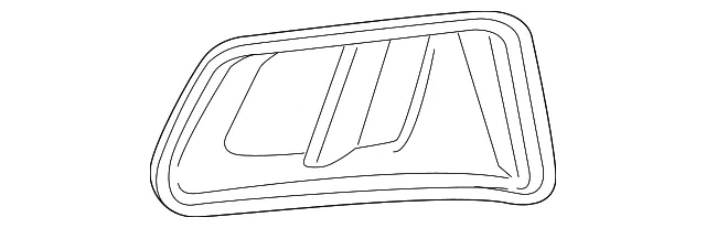 Outer Grille - Driver's Side (LH) - GM (84277492) - view 2