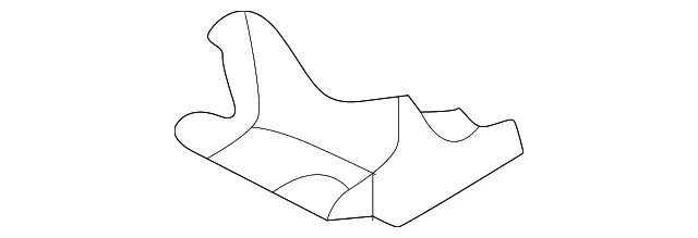 Windshield Header Bracket - GM (84282339) - view 2