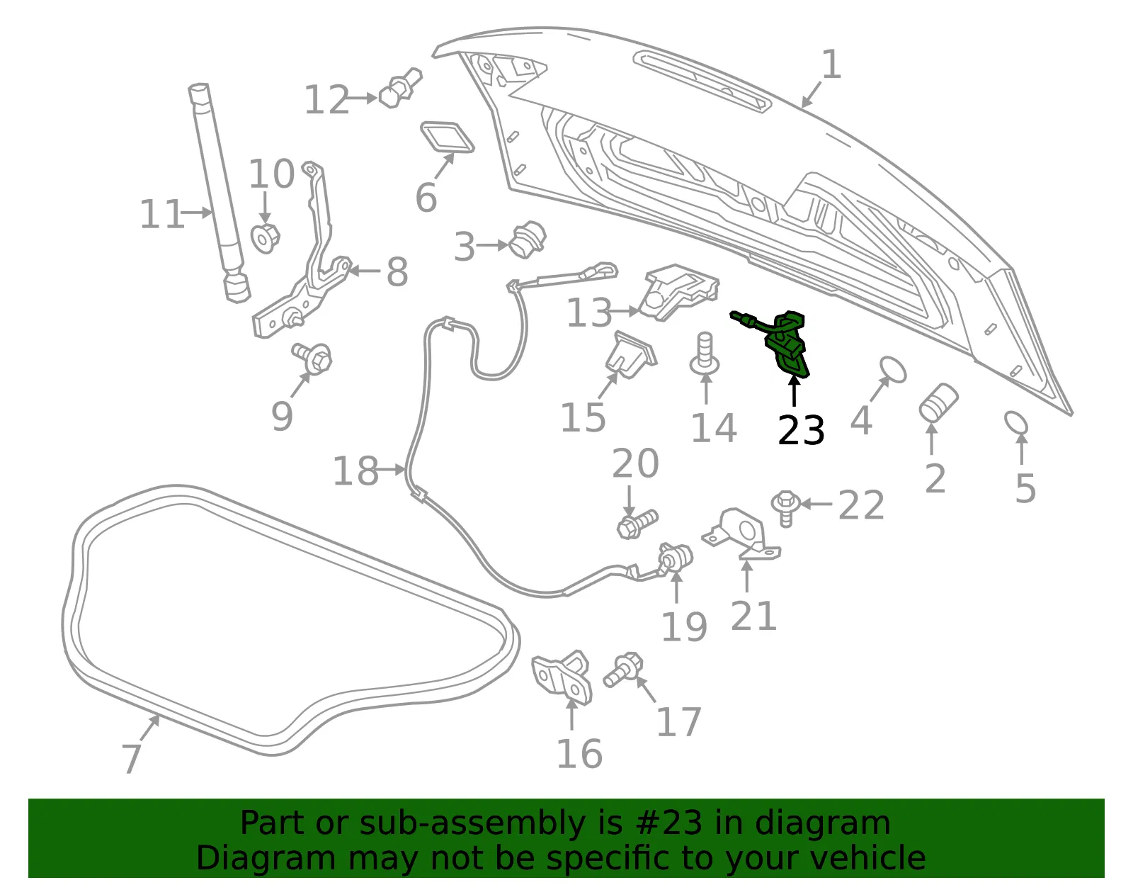 Emergency Handle - GM (84291438) - view 4
