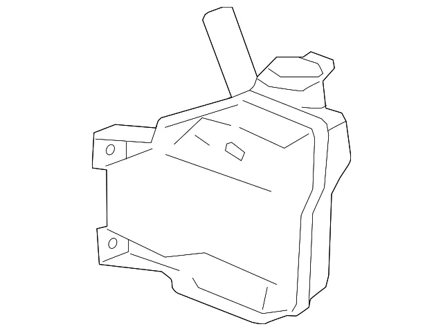 Windshield Washer Solvent Container - GM (84298425) - view 4