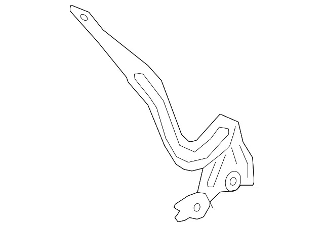 Hinge - Driver's Side (LH) - GM (84304688) - view 4