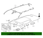 Headliner Retainer - GM (84309997) - view 6