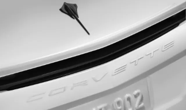 Corvette Script Rear Emblem, Adhesive - GM (84313984)