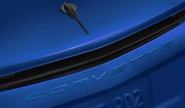 Corvette Script Rear Emblem - GM (84313985)