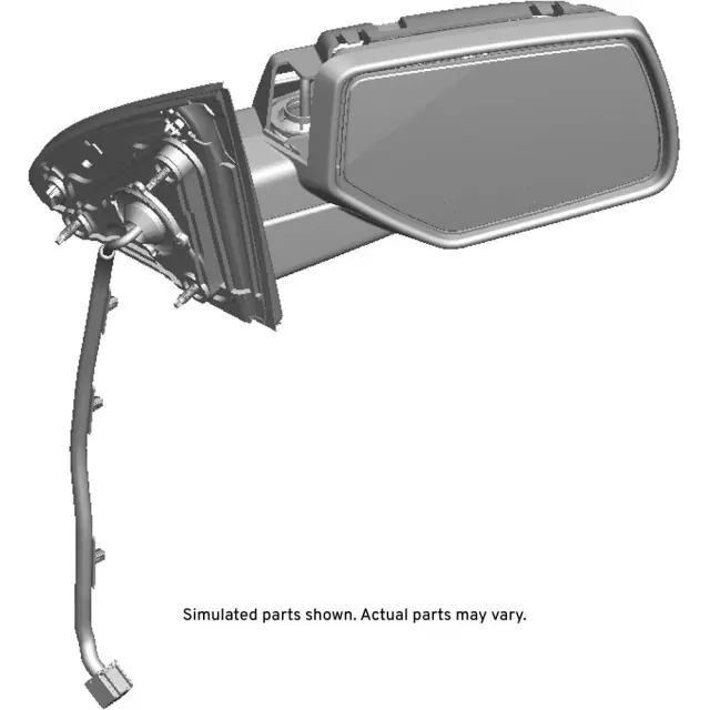Mirror Assembly - GM (84347490) - view 2