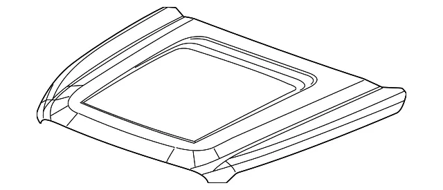 Hood - GM (84348409) - view 2