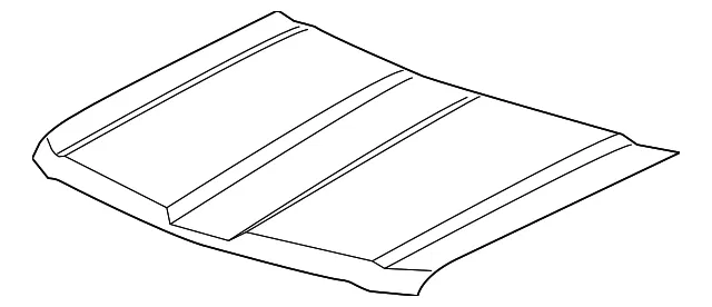 Hood - GM (84348413) - view 2
