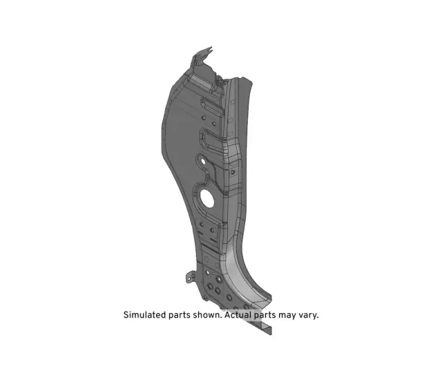 Driver Side A-Pillar Outer Panel Reinforcement - GM (84379883) - view 4