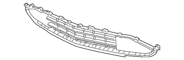 Front Lower Grille - GM (84402021) - view 2
