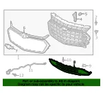 Front Lower Grille - GM (84402021) - view 7