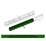 Driver Side Rocker Panel - GM (84405630) - view 9