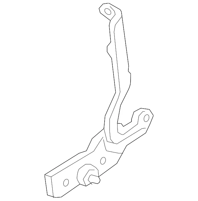 Hinge - Driver's Side (LH) - GM (84405979) - view 3