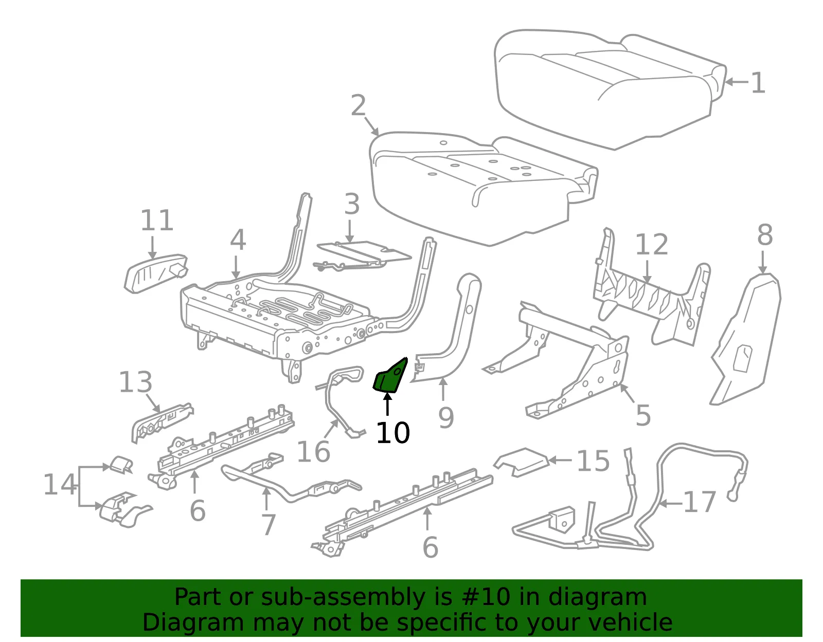 Hinge Cover - GM (84412776) - view 3