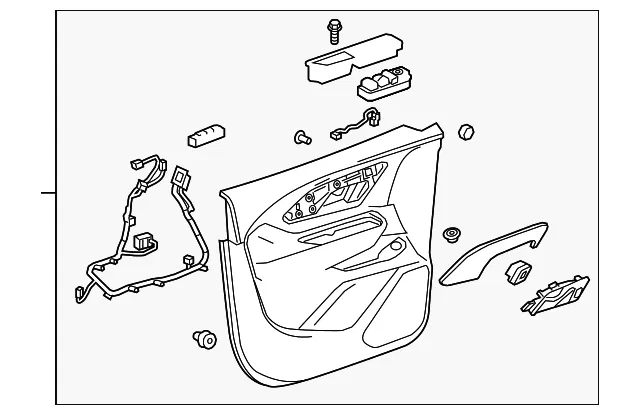 Door Trim Panel - GM (84437779)