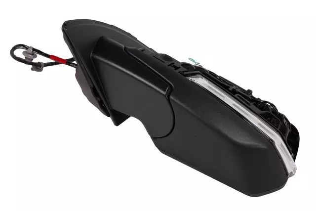 Black Driver Side Outside Rearview Mirror - GM (84443079)