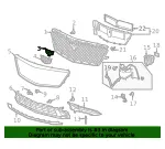 Front Grille Insert - GM (84444372) - view 6