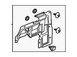 Front Driver Side Engine Splash Shield - GM (84450469) - view 3