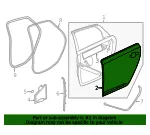 Rear Driver Side Door Outer Panel - GM (84453624) - view 6