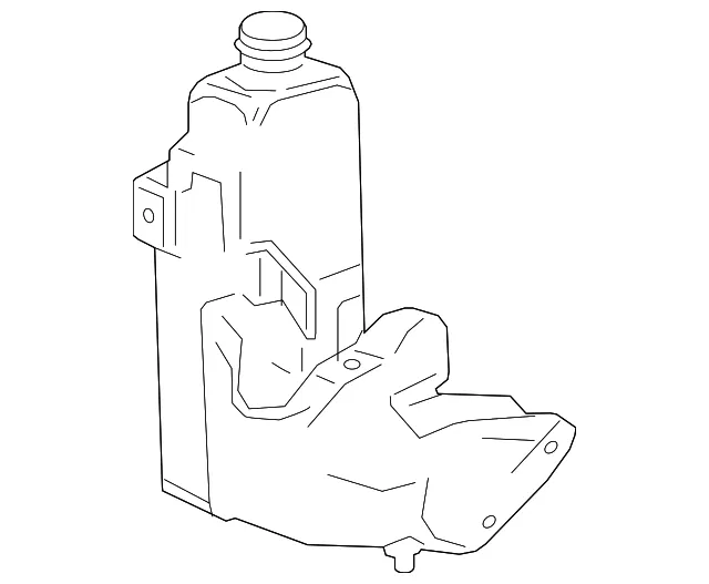 Windshield Washer Solvent Container - GM (84454003) - view 3