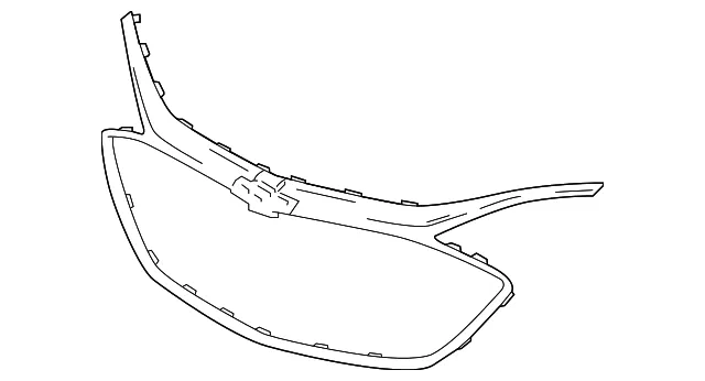 Front Grille - GM (84473292) - view 3