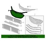Front Grille - GM (84473292) - view 8