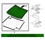 Windshield - GM (84475025) - view 6