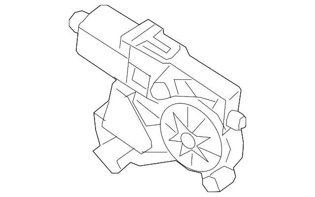 Window Motor - GM (84480447) - view 4