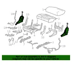 Hinge Cover - Passenger Side (RH) - GM (84493469) - view 6