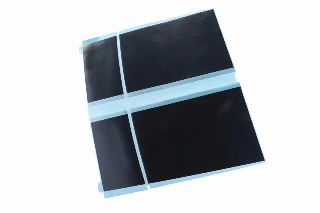 Satin Graphite Folding Top Stowage Compartment Panel Decal - GM (84494466)