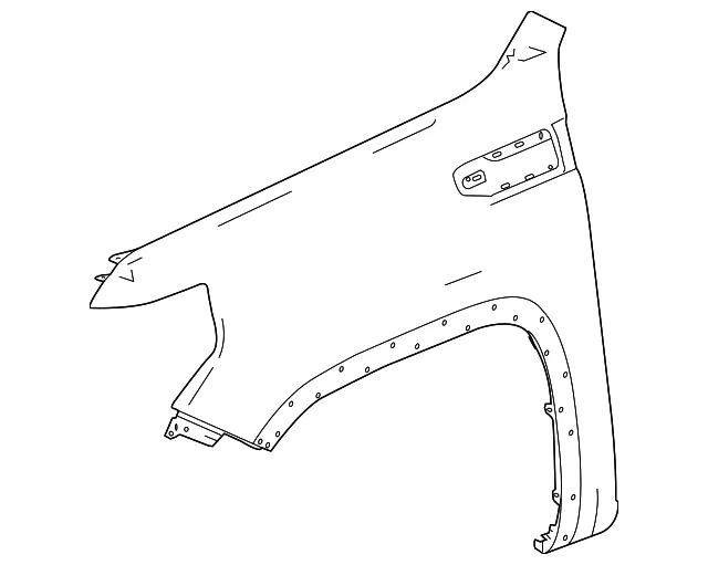 Fender - Driver's Side (LH) - GM (84496744) - view 2