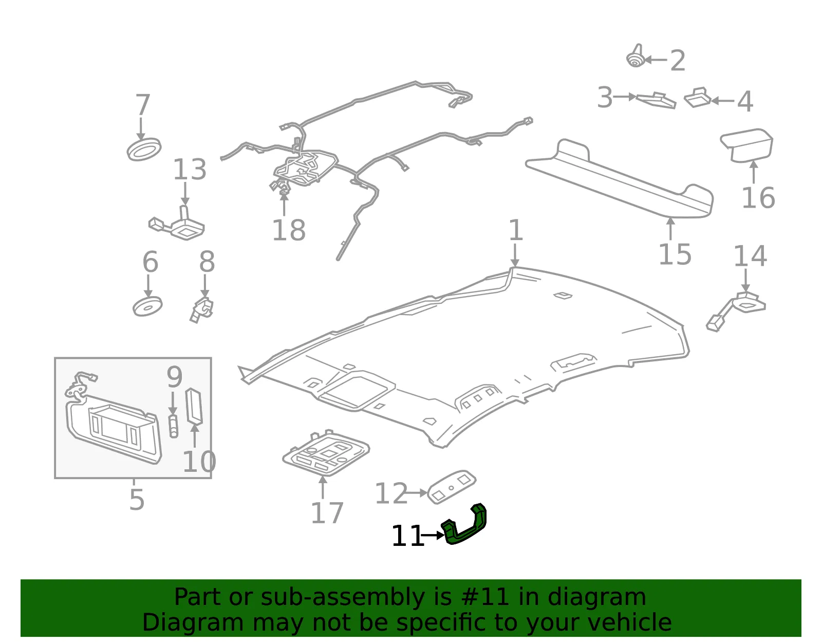 Grip Handle - GM (84511064) - view 3