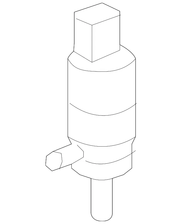 Windshield Washer Pump - GM (84518406) - view 7