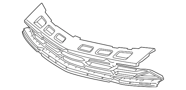 Front Upper Grille - GM (84535154) - view 3