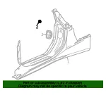 B-Pillar Upper Baffle - GM (84535264) - view 6