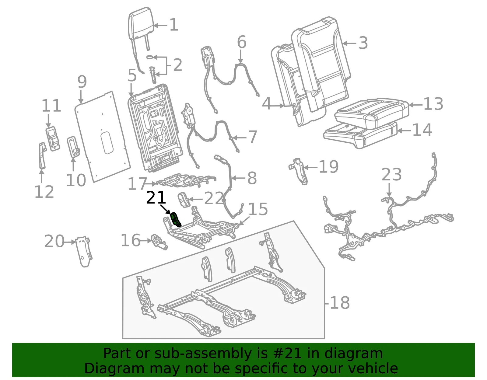 Hinge Cover - GM (84535743) - view 3