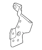 Front Driver Side Fender Front Bracket - GM (84542125) - view 6