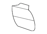 Lock Pillar Trim Cap - GM (84545039) - view 7