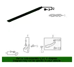 Upper Molding - Driver's Side (LH) - GM (84545083) - view 10
