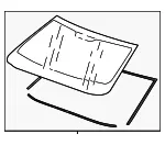 Windshield Glass - GM (84547513) - view 5