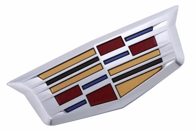 Silver Rear Compartment Lid Emblem - GM (84552885)