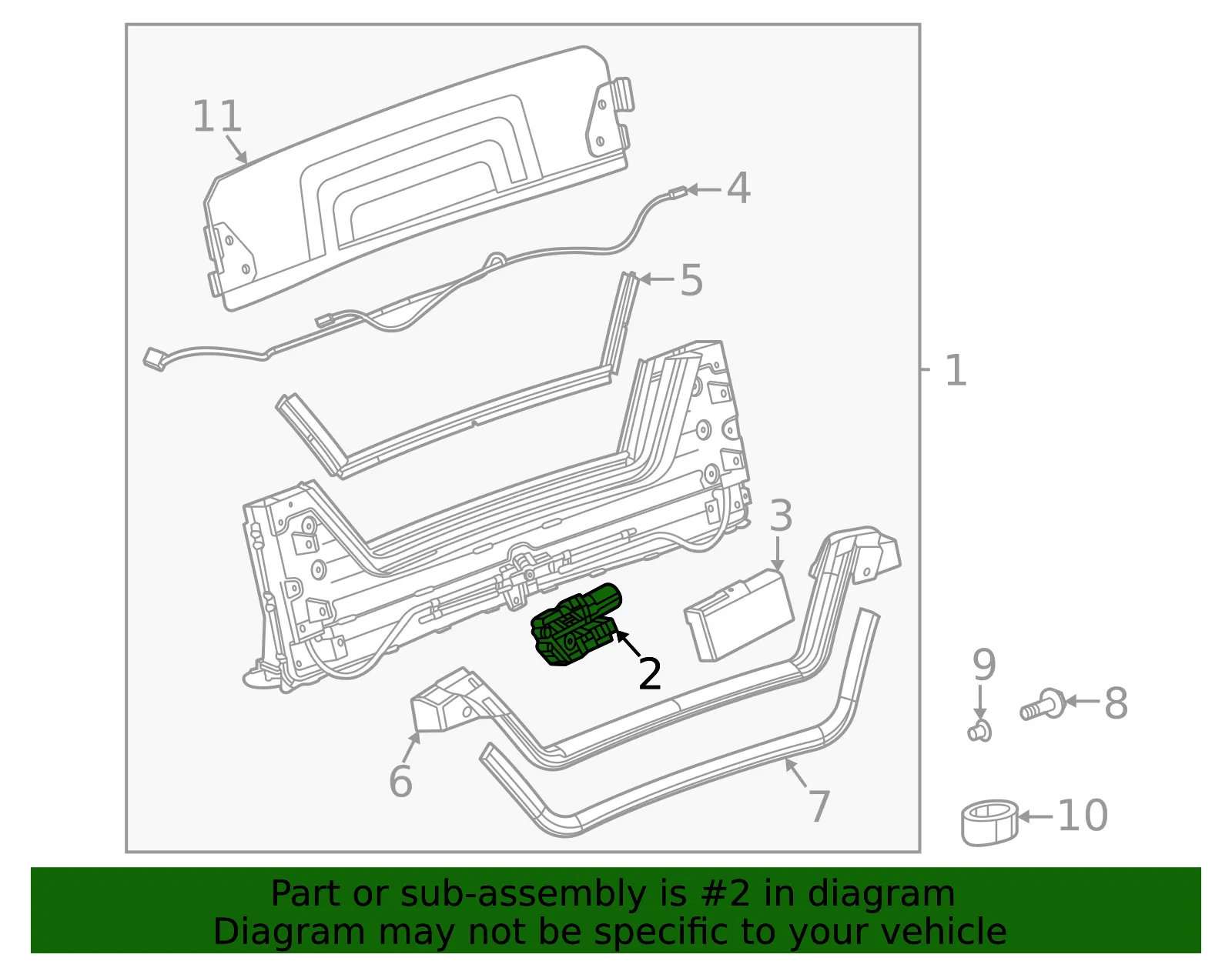 Window Motor - GM (84556641) - view 5