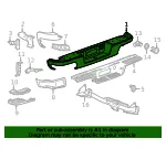 Bumper - GM (84567940) - view 6