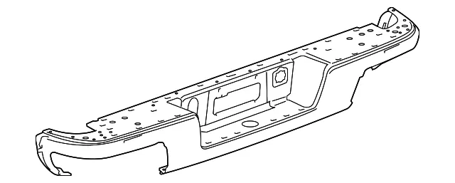 Bumper - GM (84568268) - view 2
