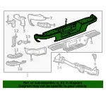 Bumper - GM (84568268) - view 7