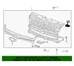 Front Grille Insert - GM (84574483) - view 6