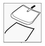 Windshield - GM (84577634) - view 5