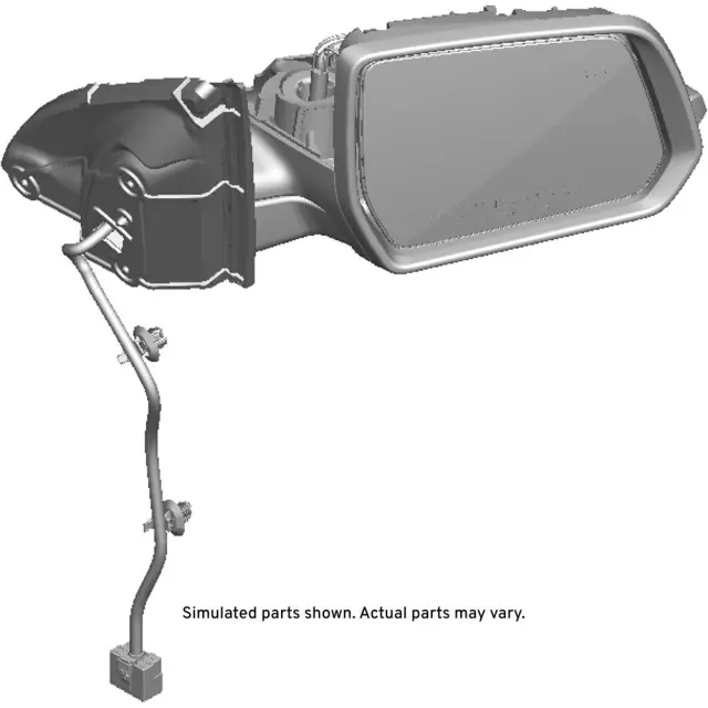 Mirror Assembly - GM (84579491) - view 2