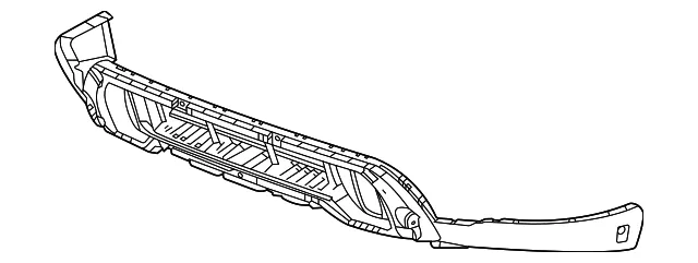 Front Lower Bumper Cover - GM (84587521) - view 2