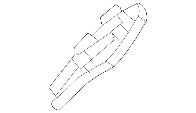 Air Vent Grille - GM (84589021) - view 2