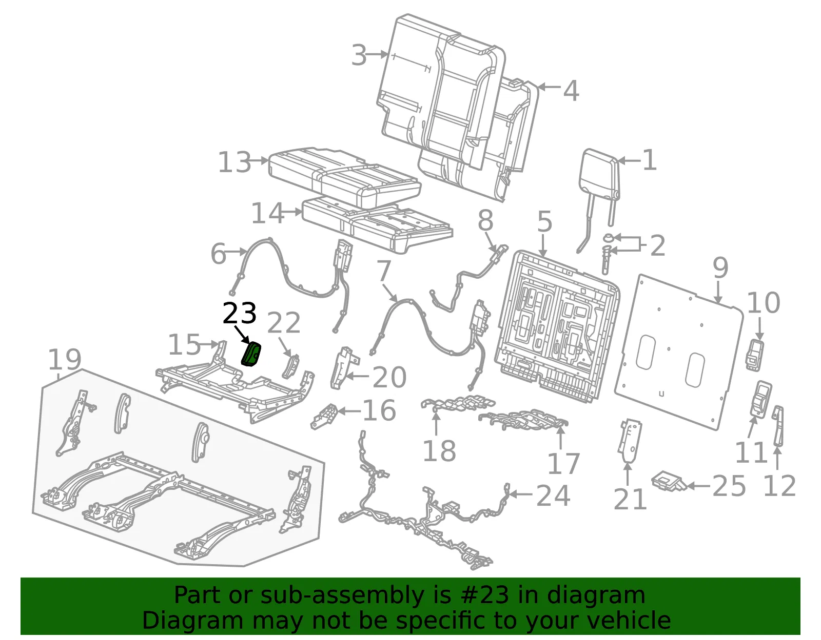 Hinge Cover - GM (84591652) - view 3